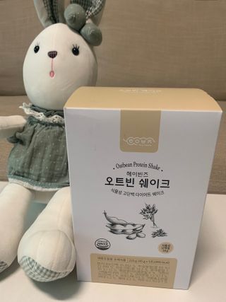 헤이빈즈 식사대용 식물성단백질 다이어트쉐이크 파우치 5일분 — 5점을 준 리뷰어가 2023년 3월 올린 사용 사진