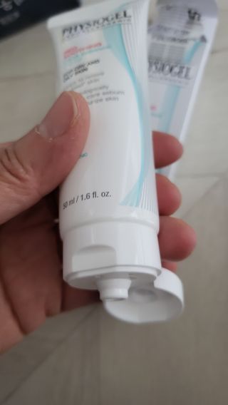 피지오겔 레드수딩 시카밸런스 크림 50ml — 5점을 준 리뷰어가 2022년 4월 올린 사용 사진