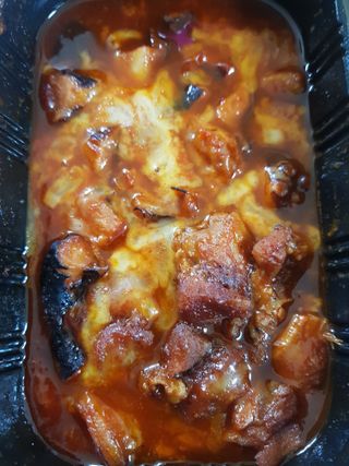 자연풍미 문어직화볶음 3종 (불고기, 불곱창, 치즈불닭) — 5점을 준 리뷰어가 2022년 8월 올린 사용 사진