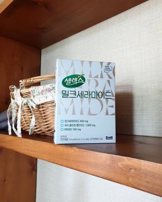 셀렉스스포츠 셀렉스 밀크세라마이드 저분자피쉬콜라겐 28포 X 1박스 — 5점을 준 리뷰어가 2021년 7월 올린 사용 사진