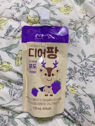 [몸엔용] 우리 아이 건강간식, 달콤한 녹용곤약젤리 디어팡 4종 — 5점을 준 리뷰어가 2022년 4월 올린 사용 사진