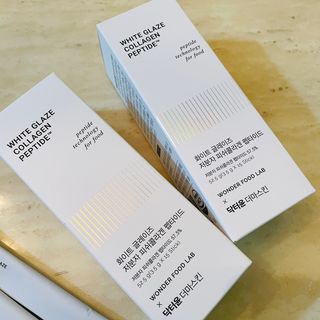 닥터윤 더마스킨 화이트 글레이즈 저분자 피쉬콜라겐 펩타이드 — 5점을 준 리뷰어가 2022년 8월 올린 사용 사진