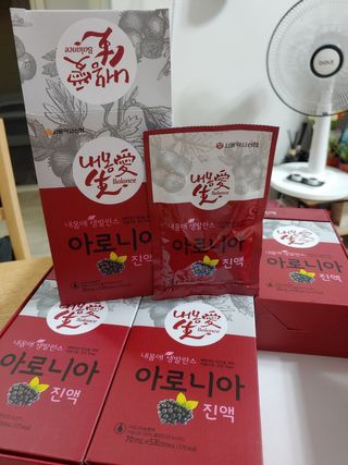 서울약사신협_내몸애생발란스아로니아_70ml x 30포 — 5점을 준 리뷰어가 2021년 6월 올린 사용 사진