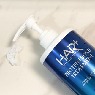 헤어플러스 단백질탈모샴푸 500ml+단백질본드앰플 145ml — 5점을 준 리뷰어가 2021년 3월 올린 사용 사진
