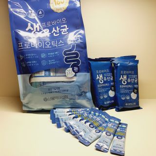 서울약사신협_프로바이오 생유산균 2.5g 160포 — 5점을 준 리뷰어가 2021년 7월 올린 사용 사진