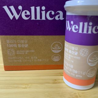 웰리카 더블유 100억 유산균 — 5점을 준 리뷰어가 2020년 12월 올린 사용 사진