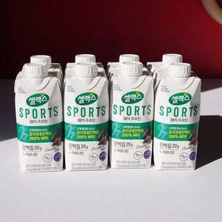 셀렉스스포츠 셀렉스 스포츠 드링크 초콜릿 _ 330ml x 12팩 — 5점을 준 리뷰어가 2021년 12월 올린 사용 사진