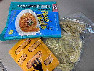 [푸딩팩토리] 로제누들떡볶이 500g / 까르보나라크림누들떡볶이 500g — 5점을 준 리뷰어가 2022년 7월 올린 사용 사진