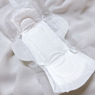 N[템포] 템포 패드 내추럴 순면 생리대 SET(중형 슬림 + 대형 + 라이너) — 5점을 준 리뷰어가 2024년 2월 올린 사용 사진