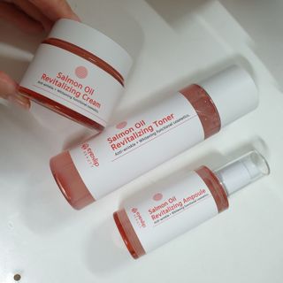 아이앤립 / EYENLIP 아이앤립 연어오일 리바이탈라이징 토너+앰플+크림 3종 세트 — 5점을 준 리뷰어가 2021년 5월 올린 사용 사진