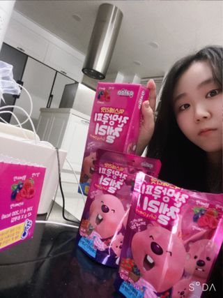 [팔도] 잔망루피젤리 믹스베리맛 42g 8개 — 4점을 준 리뷰어가 2022년 1월 올린 사용 사진