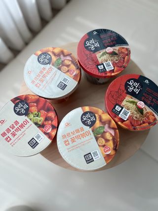 나우  [요리궁리] B타입 ( 매콤, 치즈, 매콤까르보 ) 꽃떡볶이 6개입 세트 — 5점을 준 리뷰어가 2025년 3월 올린 사용 사진
