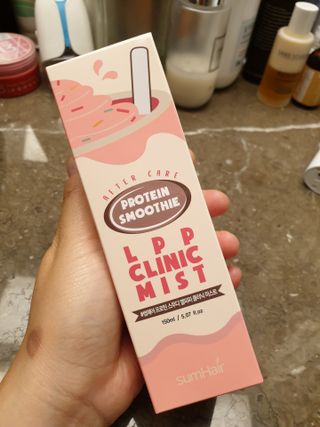 썸헤어 / SUMHAIR [썸헤어] 프로틴 스무디 클리닉 미스트 150ml — 4점을 준 리뷰어가 2021년 7월 올린 사용 사진