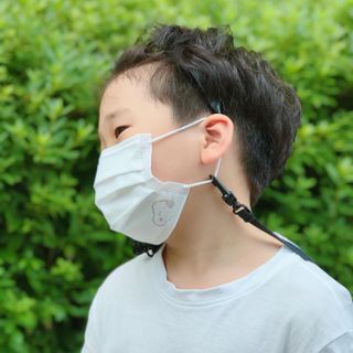 JHWORLD 스누피 마스크 정품 스누피 KF-AD 국내 비말차단 아동용 성인용 일회용 덴탈마스크 50매 — 5점을 준 리뷰어가 2021년 6월 올린 사용 사진