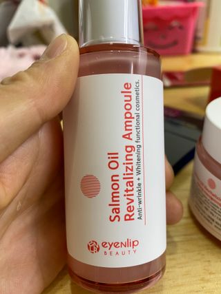 아이앤립 / EYENLIP 아이앤립 연어오일 리바이탈라이징 토너+앰플+크림 3종 세트 — 5점을 준 리뷰어가 2021년 5월 올린 사용 사진