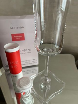 [슬림드랍 석류맛] 건기식 다이어트 보조제 겸 비타민 — 5점을 준 리뷰어가 2022년 2월 올린 사용 사진