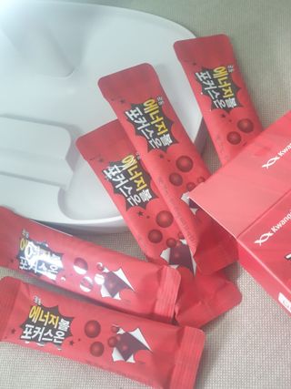 광동생활건강 [광동] 강력한 몰입 에너지! 에너지볼 포커스온 3gx10포 — 4.5점을 준 리뷰어가 2023년 7월 올린 사용 사진