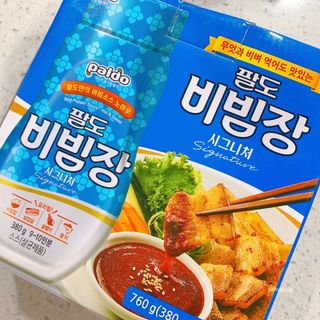 팔도비빔장 시그니처 380g 2개 — 4.5점을 준 리뷰어가 2022년 1월 올린 사용 사진
