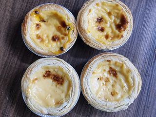 디앙뜨 포르투갈 에그타르트 오리지널 맛+패션후르츠 맛 중 택1 — 4점을 준 리뷰어가 2021년 7월 올린 사용 사진