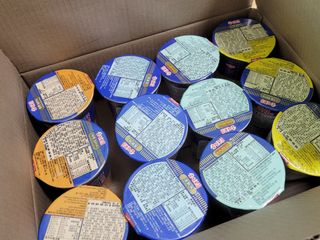 NISSIN 닛신 컵누들  4종 - 씨푸드오리지날, 씨푸드 스파이시, 씨푸드 커리, 씨푸드 XO소스 — 5점을 준 리뷰어가 2022년 2월 올린 사용 사진