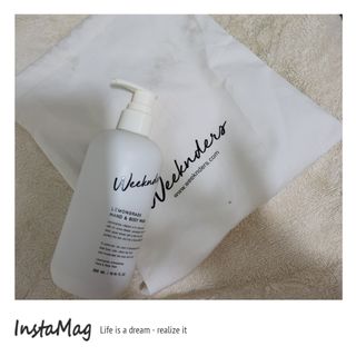 [위켄더스] 기분좋은 하루를 선사해주는 핸드& 바디워시 1종 랜덤발송 — 5점을 준 리뷰어가 2022년 6월 올린 사용 사진