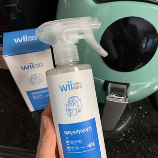 위케어 천연 주방세세, 에어프라이어세제, 다목적세정제, 발포텀블러세정제 — 5점을 준 리뷰어가 2021년 2월 올린 사용 사진