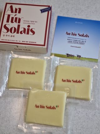 앙투어솔레 아일랜드 구워먹는 치즈 100 자연 치즈 와인안주 300g(100g x 3팩) — 5점을 준 리뷰어가 2022년 9월 올린 사용 사진