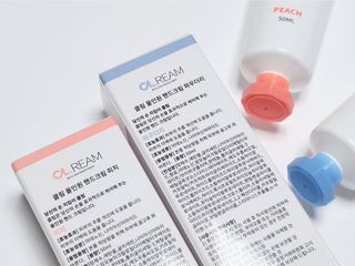 클림 9월 28일, 출시 손 세정의 번거로움을 없앤 핸드크림 — 5점을 준 리뷰어가 2021년 3월 올린 사용 사진
