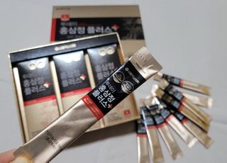 서울약사신협_투데이홍삼정플러스스틱_10g x 30포 — 5점을 준 리뷰어가 2021년 1월 올린 사용 사진
