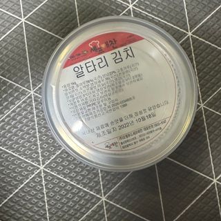 셰프애찬 알타리김치 총각김치 1kg — 4.5점을 준 리뷰어가 2022년 10월 올린 사용 사진