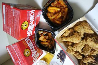 한성기업 무볼레 닭떡볶이+해물떡볶이 2종 세트 — 4.5점을 준 리뷰어가 2021년 10월 올린 사용 사진