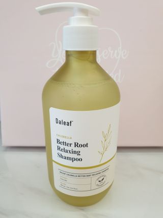 달리프 클로렐라 베러 루트 릴렉싱 샴푸 500ml — 5점을 준 리뷰어가 2021년 6월 올린 사용 사진
