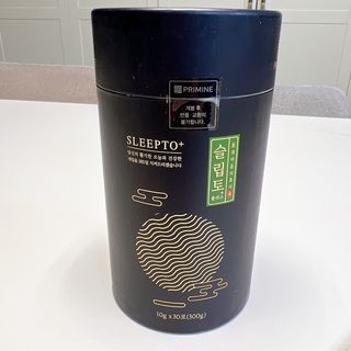 프리마인 자체 기업부설 연구소에서 찾아낸 건강한 수면의 비밀.  슬립토 플러스 30포 — 5점을 준 리뷰어가 2022년 2월 올린 사용 사진