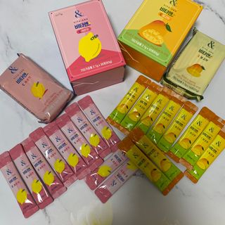 비타앤C 레몬맛, 망고맛 — 5점을 준 리뷰어가 2021년 5월 올린 사용 사진