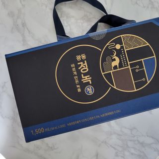 광동생활건강 [광동] 바르게 만든 녹용, 광동정녹청 — 5점을 준 리뷰어가 2022년 1월 올린 사용 사진