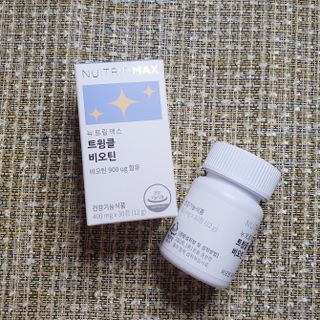 뉴트립맥스(NUTRIPMAX) 뉴트립맥스 트윙클 비오틴 400mg 30정 1개월분 — 5점을 준 리뷰어가 2021년 7월 올린 사용 사진
