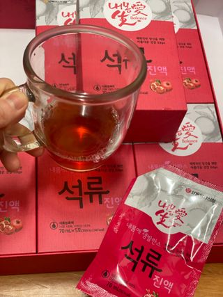 서울약사신협_내몸애생발란스석류_70ml x 30포 — 5점을 준 리뷰어가 2021년 4월 올린 사용 사진