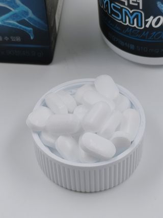 체인미 관절 및 연골건강에 도움을 줄수있는 관절닥터 MSM100 — 3.5점을 준 리뷰어가 2021년 11월 올린 사용 사진