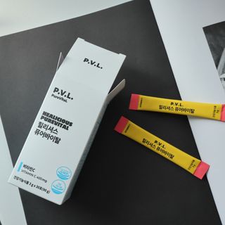 힐리셔스 퓨어바이탈 석류맛 — 5점을 준 리뷰어가 2021년 2월 올린 사용 사진