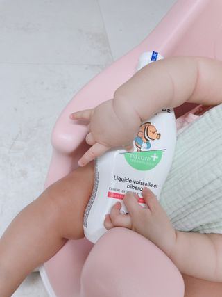 에티튜드 천연 젖병세정제 무향 700ml 1종 주방세제 EWG올그린 순한 비건 세제 — 5점을 준 리뷰어가 2022년 8월 올린 사용 사진