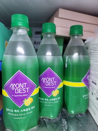 몽베스트 Montbest with Sparkling water Lemon OR Lime 20병(랜덤) — 5점을 준 리뷰어가 2022년 6월 올린 사용 사진