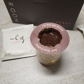 카페에르곤 바리스타 핸드 드립백커피 대용량 15g / 지중해오후 2시 — 4점을 준 리뷰어가 2021년 11월 올린 사용 사진