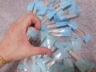 페페로니 2종 세트 클린플러스 덴탈껌 치킨+덕 — 5점을 준 리뷰어가 2021년 8월 올린 사용 사진