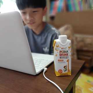 메디웰 페디아드링크 미니 바나나맛 — 5점을 준 리뷰어가 2021년 7월 올린 사용 사진