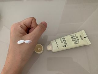 젠바이오 코스메틱스 젠바이오수딩크림]   가려운 피부 & 아토피 원픽 크림 — 5점을 준 리뷰어가 2022년 8월 올린 사용 사진