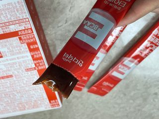 인디닥터 면역 생생 핑크 이뮨 젤리 + 타이탄 BCAA 프로틴 젤리스틱 — 4.5점을 준 리뷰어가 2022년 4월 올린 사용 사진
