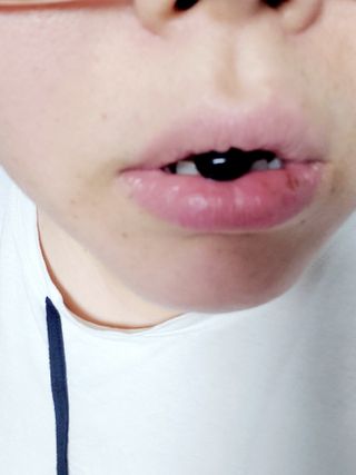 네이처셋 루테인 아스타잔틴 캡슐 1개월분 — 5점을 준 리뷰어가 2021년 8월 올린 사용 사진