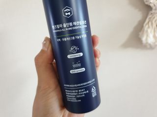 맨즈랄라 올인원 에센셜 로션 1개 — 4점을 준 리뷰어가 2021년 8월 올린 사용 사진