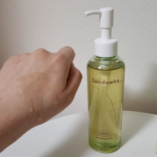 스킨큐어 산다화 순한 클렌징 동백 오일 200ml — 5점을 준 리뷰어가 2023년 3월 올린 사용 사진