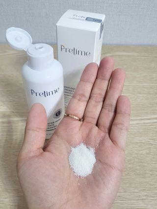 프리타임1 프리타임 파파야 엔자임 워시, 파우더 페이스 폼 클렌저 — 5점을 준 리뷰어가 2023년 4월 올린 사용 사진